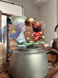 Image 5 of Nezha and Ao Bing thick acrylic standee - double sided design