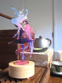 Image 5 of Mizisua - alien stage acrylic standee, flowers and ballet themed