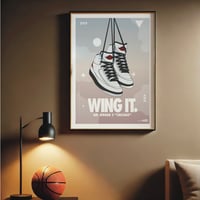 Image 2 of Sneaker Poster Air Jordan 2 "Chicago"