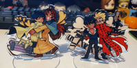 Image 2 of [PREORDER] Trigun & Death Mark Standees
