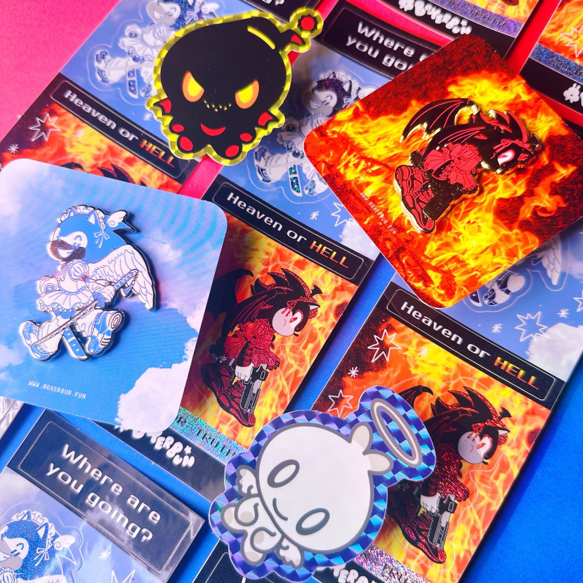 Heaven x Hell Merch | Boxerbun Shop