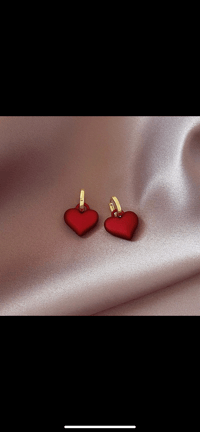 Image 4 of Red Crush Earrings 