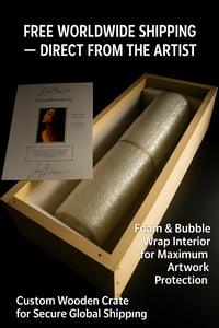 Image 5 of Liber I – Where Silence Begins to Breathe  (Limited Edition 4/9 – Hand Painted)