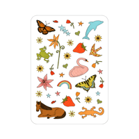 Summers End Sticker Sheet