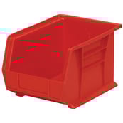 Image 3 of 30239 Yellow, 10-7/8" x 8-1/8" x 7" Hanging and Stacking Bin $12.00 EA (6 Per Carton)