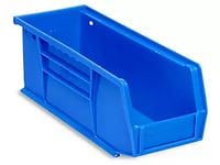 Image 1 of Akrobin 30224 Stackable Storage Bin 10-7/8 x 4-1/8 x 4 (12-Pack). $5.20 EA