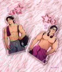  (PRE-ORDER) BINCHAN GYM DATE - KEYCHAINS