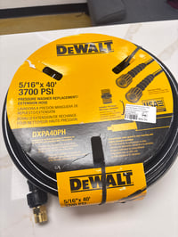 Image 2 of DEWALT 5/16 in. X 40 ft REPLACEMENT/EXTENSION HOSE FOR COLD WATER 3700PSI PRESSURE WASHERS 