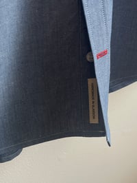 Image 4 of The Serge Shirt in Light Chambray