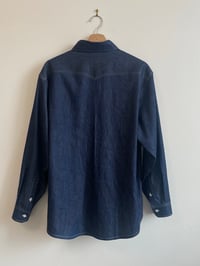 Image 3 of The Serge Shirt in Blue Denim