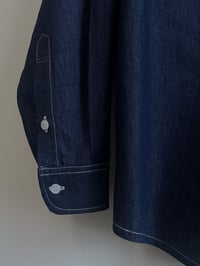 Image 4 of The Serge Shirt in Blue Denim