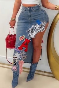 Denim DIVA Skirt 