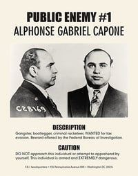 Al Capone poster - P0070