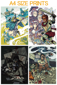 Image 1 of  [PREORDER] A4 & 8.5 x 11 Inch  Prints