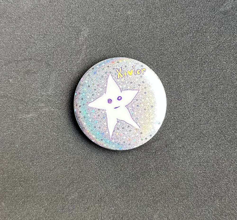 Image of Scrungly Xavier Button