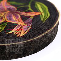 Image 3 of Liliom pirográfia | Lily woodburning