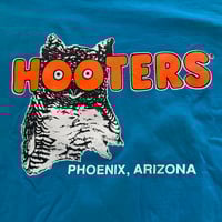 Image 2 of Hooters Phoenix Size L 90's Oneita Single Stitch Made in USA T-Shirt