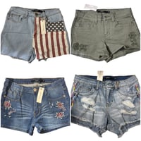 Image 1 of FRANCHESCA’S- HARPER- JEANS SHORTS