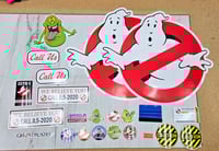 Image 5 of Ghostbusters CLING Set! Complete 13-piece decal package to transform you car!!
