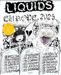 Image 5 of Life is pain shirt/ tour poster on back 