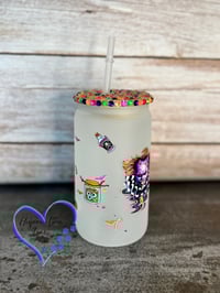 Image 4 of 16oz Scream and It! Neon Halloween Glass Can 