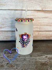 Image 5 of 16oz Scream and It! Neon Halloween Glass Can 