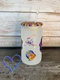 Image 6 of 16oz Scream and It! Neon Halloween Glass Can 