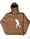 Image of Left Hook Hoodie in Brown
