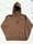 Image of Left Hook Hoodie in Brown