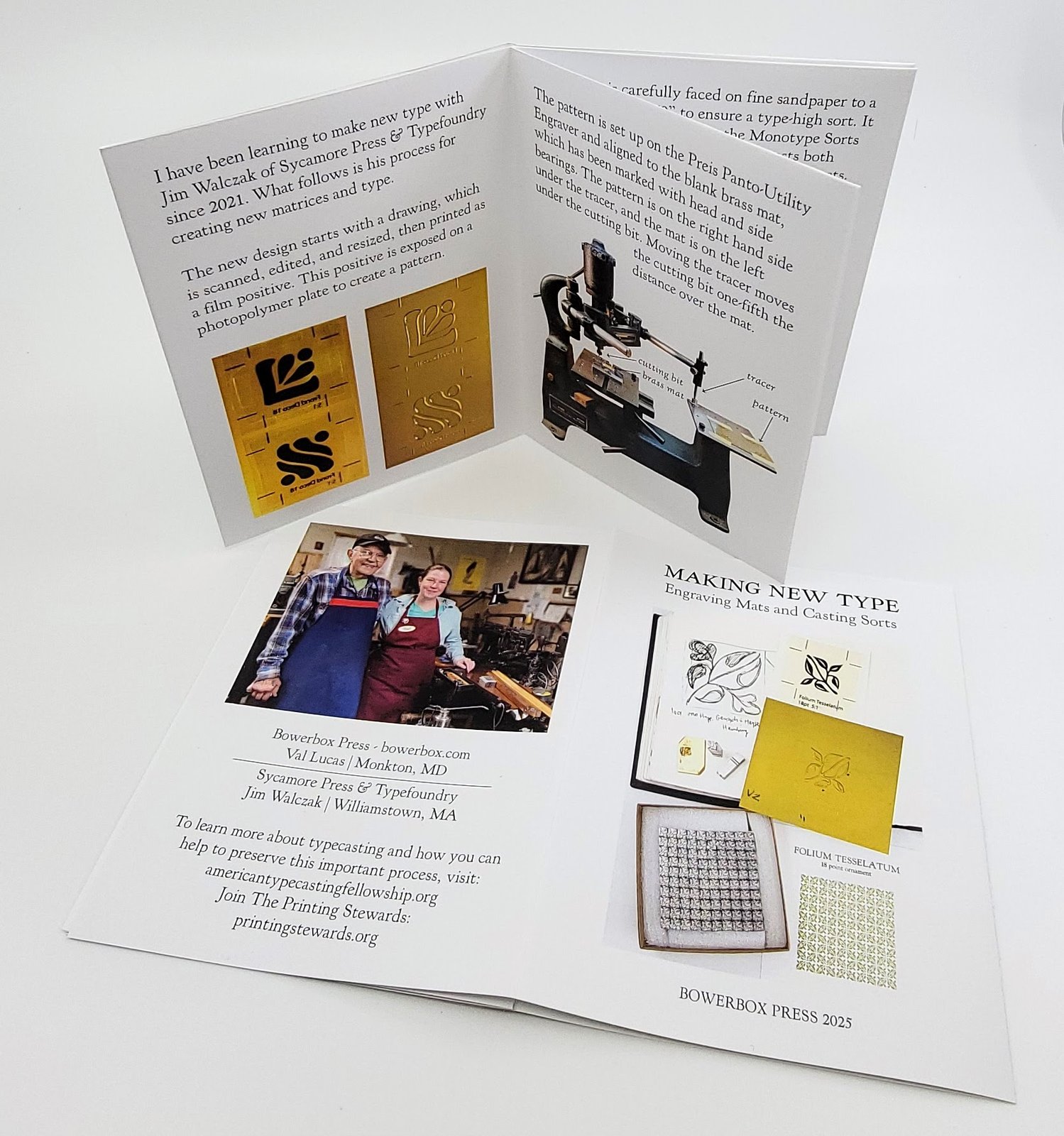 Making New Type Zine | Bowerbox Press