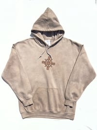 Image of Hand dyed/ Hand painted DWS Dude Hoodie 