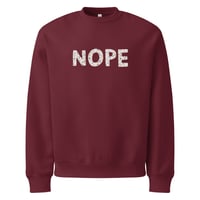 Image 10 of NOPE! Oversized Heavyweight Sweatshirt