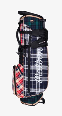 Image 1 of CLOT X MALBON PLAID GOLF BAG [2025]
