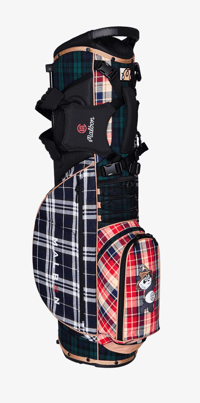 Image 2 of CLOT X MALBON PLAID GOLF BAG [2025]