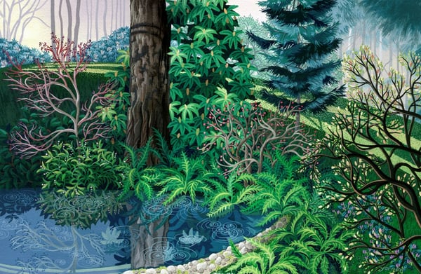 Image of Original Art, To the Right of Door, Price Varies