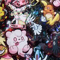 Image 1 of Pokemon Acrylic Keychains