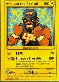 Image 3 of LTR Grapplémon Trading Card (#017)