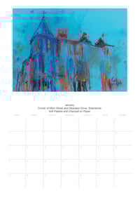 Image 18 of Tenements Of Glasgow - Drawings By Coll Hamilton - Calendar 2026