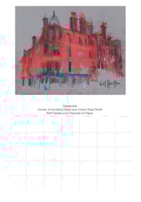Image 22 of Tenements Of Glasgow - Drawings By Coll Hamilton - Calendar 2026