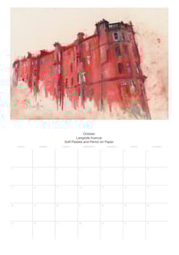 Image 23 of Tenements Of Glasgow - Drawings By Coll Hamilton - Calendar 2026