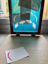 Image 4 of Dark Bordered Beauty Moth Card