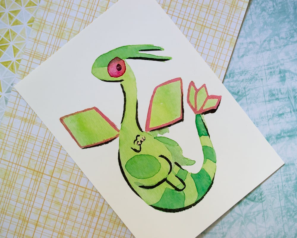 Image of Watercolor 'Mons Art Prints