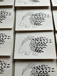 Image 2 of Porcupine card