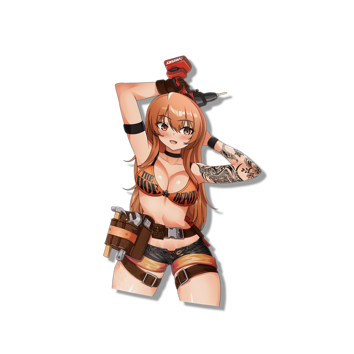 Image of Home Depot-Chan Sticker