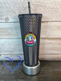 Image 2 of 24oz  Be Salty Studded Tumbler