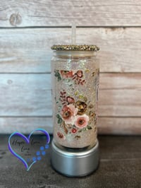 Image 2 of 16oz Country Mama Glass Snow Globe Tumbler