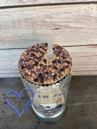 Image 5 of 16oz  Read in Peace Glass Can 