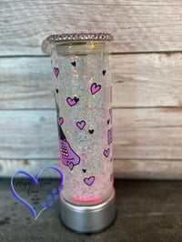 Image 4 of 25oz No You Hang Up Scream Glass Tumbler 