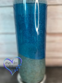Image 6 of 25oz Respect the Locals Beach Sand Glass Tumbler 