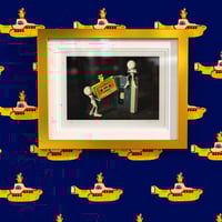 Image 3 of One of a Kind Musical Art Print "Yellow Submarine" (Artists Proof) 1/1